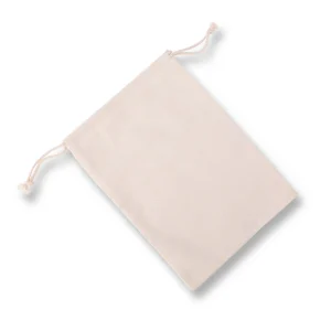 50pcs 10cm x 15cm Calico Drawstring 10oz Canvas Storage Linen Gift Bags