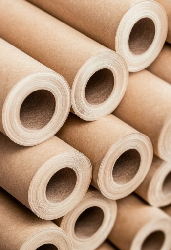 closeup-rolled-kraft-paper-tubes-stacked-creative-arrangement